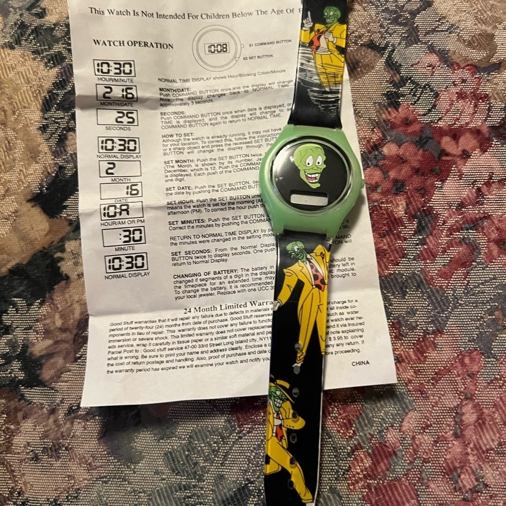 Vintage The Mask Watch